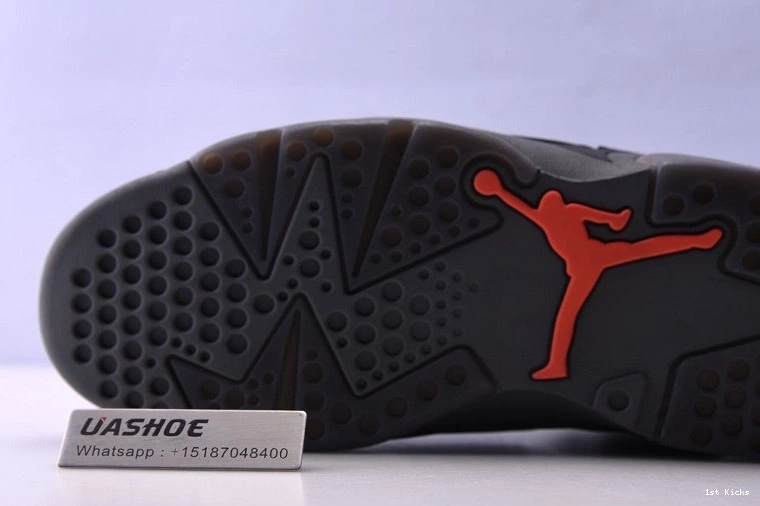 Grey PSG Infrared 6 Jordan Iron CK1229-001 0518